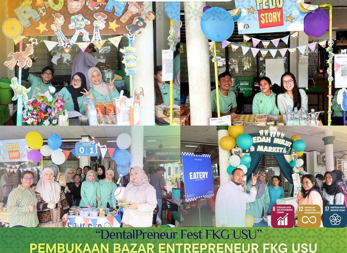 Pembukaan Bazar Entrepreneur UMKM FKG USU